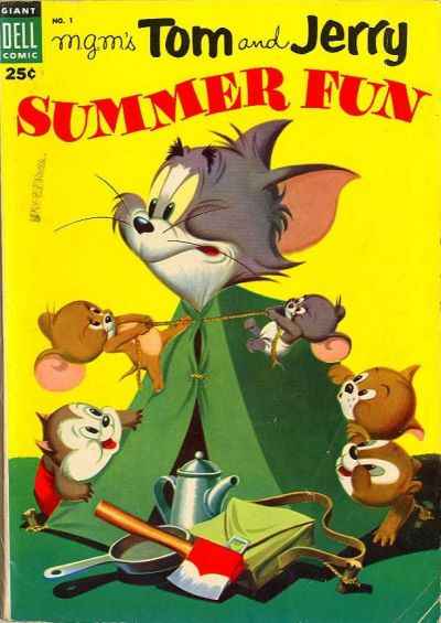 Dell Giant Comics: Tom & Jerry's Summer Fun #1