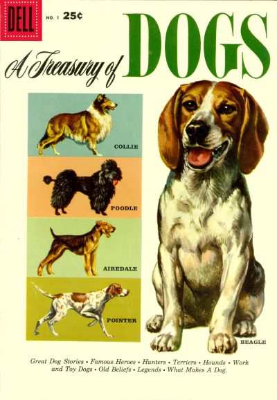 Dell Giant Comics: Treasury of Dogs #1