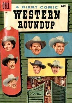 Dell Giant Comics: Western Roundup #14