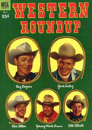Dell Giant Comics: Western Roundup #2