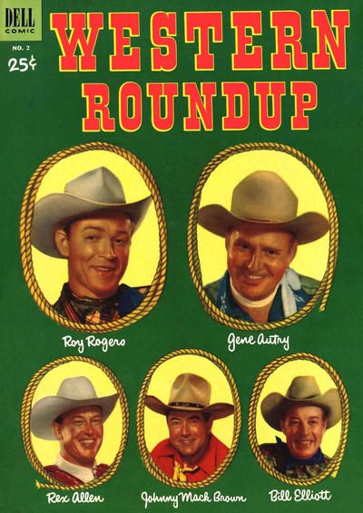 Dell Giant Comics: Western Roundup #2