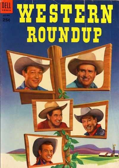Dell Giant Comics: Western Roundup #4