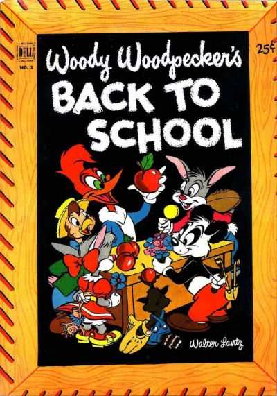 Dell Giant Comics: Woody Woodpecker Back to School #1