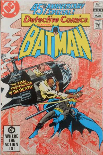 Detective Comics 1937 Series #512