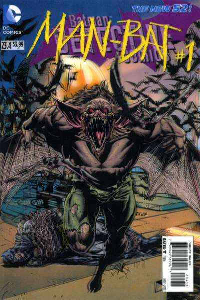 Detective Comics 2011 Series Issue is #23.4, 3-D cover #23