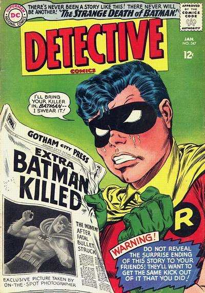 Detective Comics 1937 Series #347