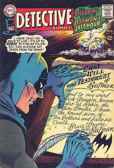 Detective Comics 1937 Series #366