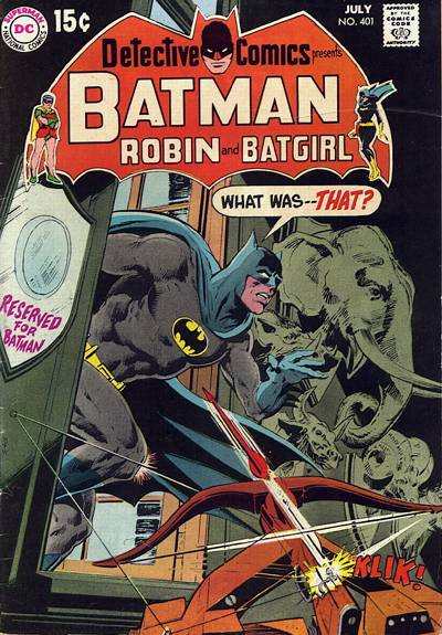 Detective Comics 1937 Series #401