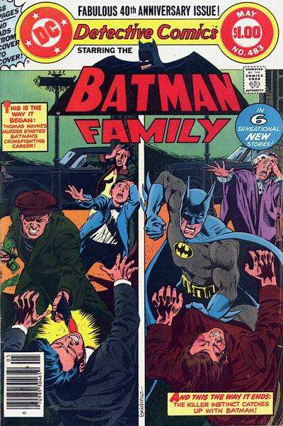 Detective Comics 1937 Series #483