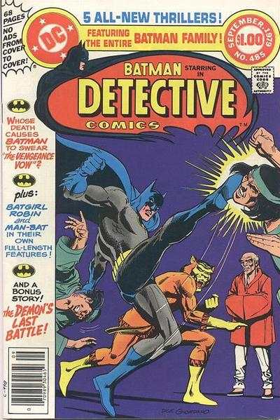 Detective Comics 1937 Series #485