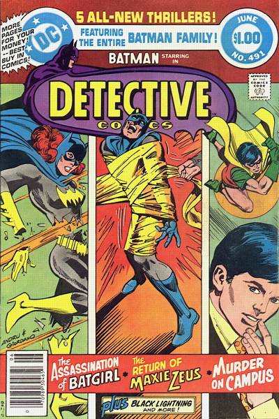 Detective Comics 1937 Series #491
