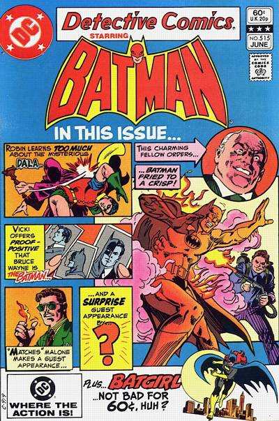 Detective Comics 1937 Series #515
