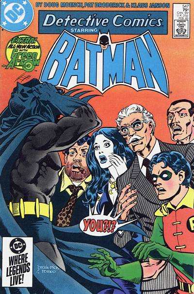 Detective Comics 1937 Series #547