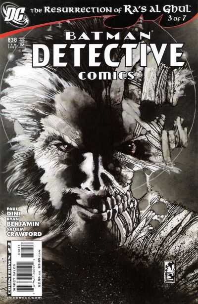 Detective Comics 1937 Series #838