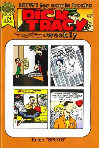 Dick Tracy Monthly/Weekly #74