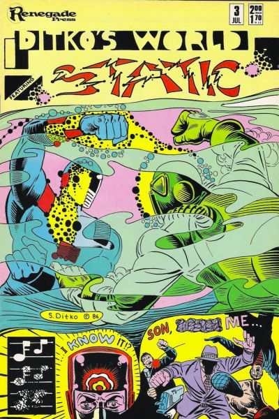 Ditko's World Featuring Static #3