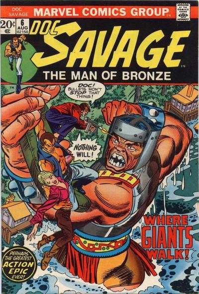 Doc Savage 1972 Series #6