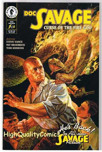 Doc Savage: Curse of the Fire God #1
