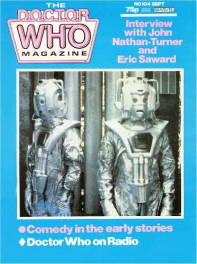 Doctor Who Magazine #104