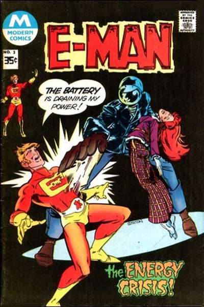 E-Man 1973 Series Modern reprint #3