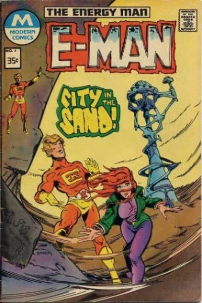 E-Man 1973 Series Modern reprint #4