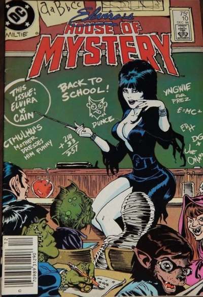 Elvira's House of Mystery #10
