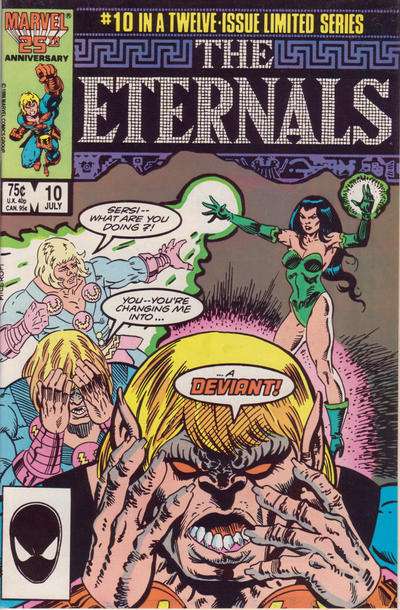 Eternals 1985 Series #10