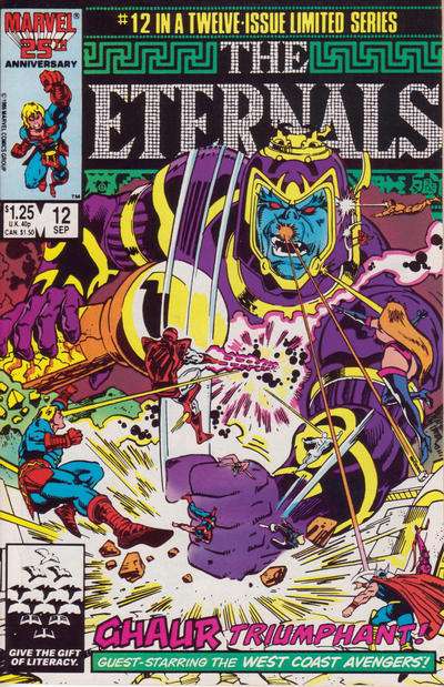 Eternals 1985 Series #12