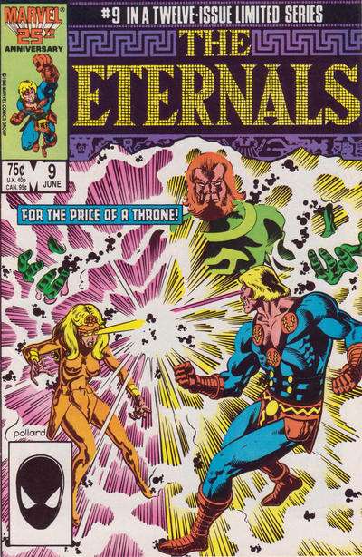Eternals 1985 Series #9