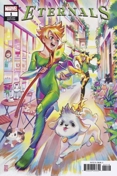 Eternals 2021 Series Gonzalez cover #1