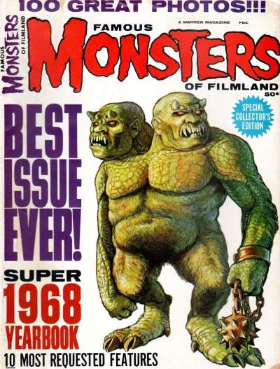 Famous Monsters of Filmland Yearbook #1968