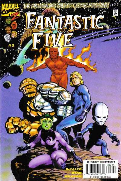 Fantastic Five 1999 Series #2