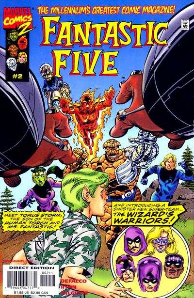 Fantastic Five 1999 Series #2