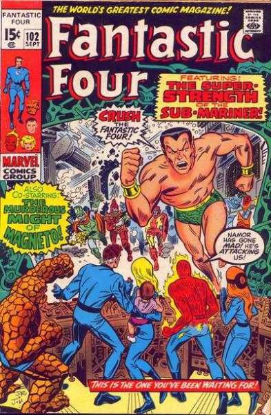 Fantastic Four 1961 Series #102