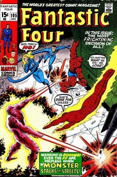 Fantastic Four 1961 Series #105