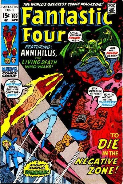Fantastic Four 1961 Series #109