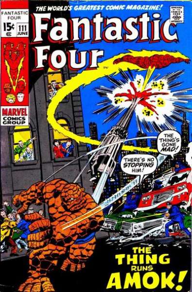 Fantastic Four 1961 Series #111