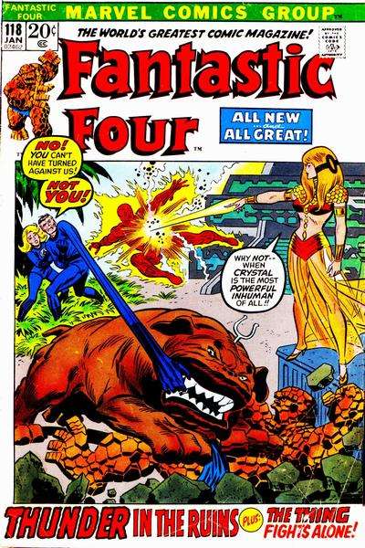 Fantastic Four 1961 Series #118