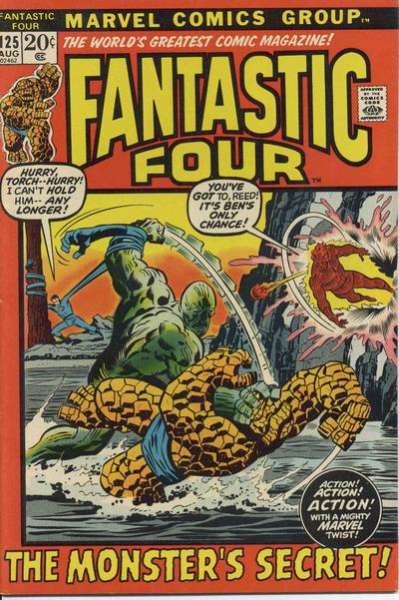 Fantastic Four 1961 Series #125