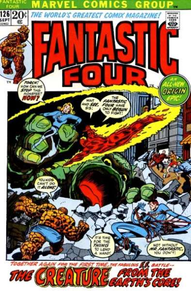 Fantastic Four 1961 Series #126