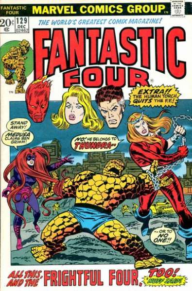 Fantastic Four 1961 Series #129