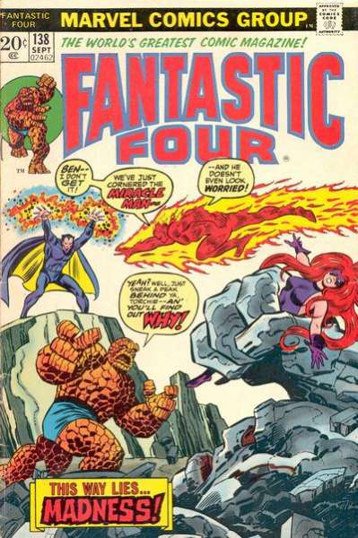 Fantastic Four 1961 Series #138