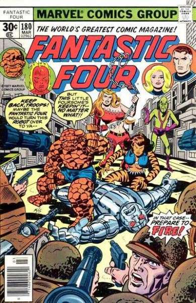 Fantastic Four 1961 Series #180