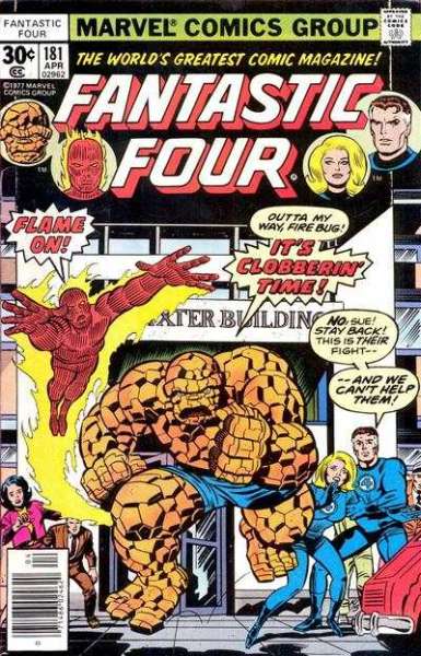 Fantastic Four 1961 Series #181