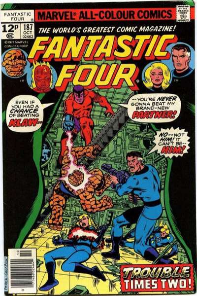 Fantastic Four 1961 Series British edition #187
