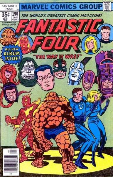 Fantastic Four 1961 Series #190