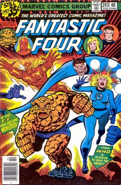 Fantastic Four 1961 Series #203