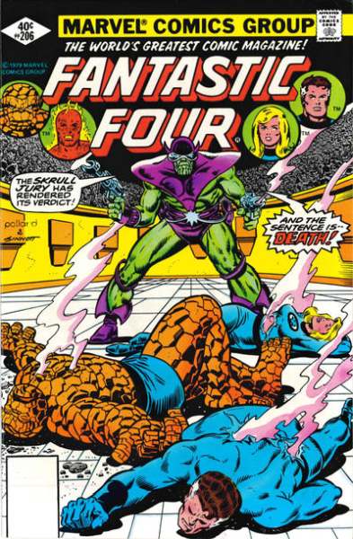 Fantastic Four 1961 Series #206