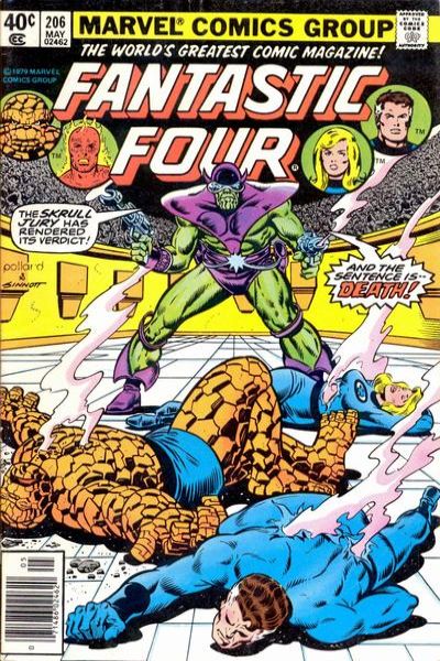 Fantastic Four 1961 Series #206