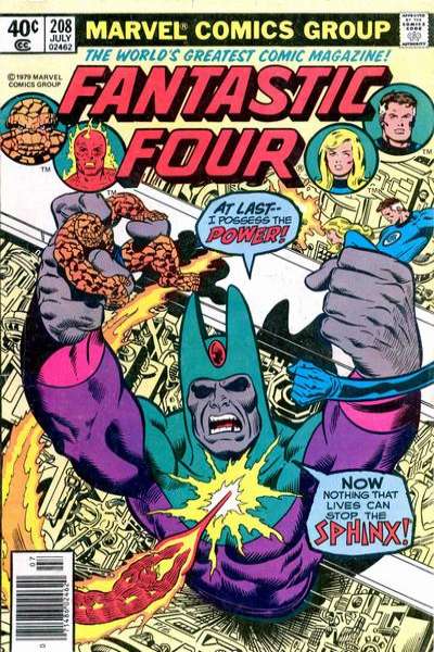 Fantastic Four 1961 Series #208